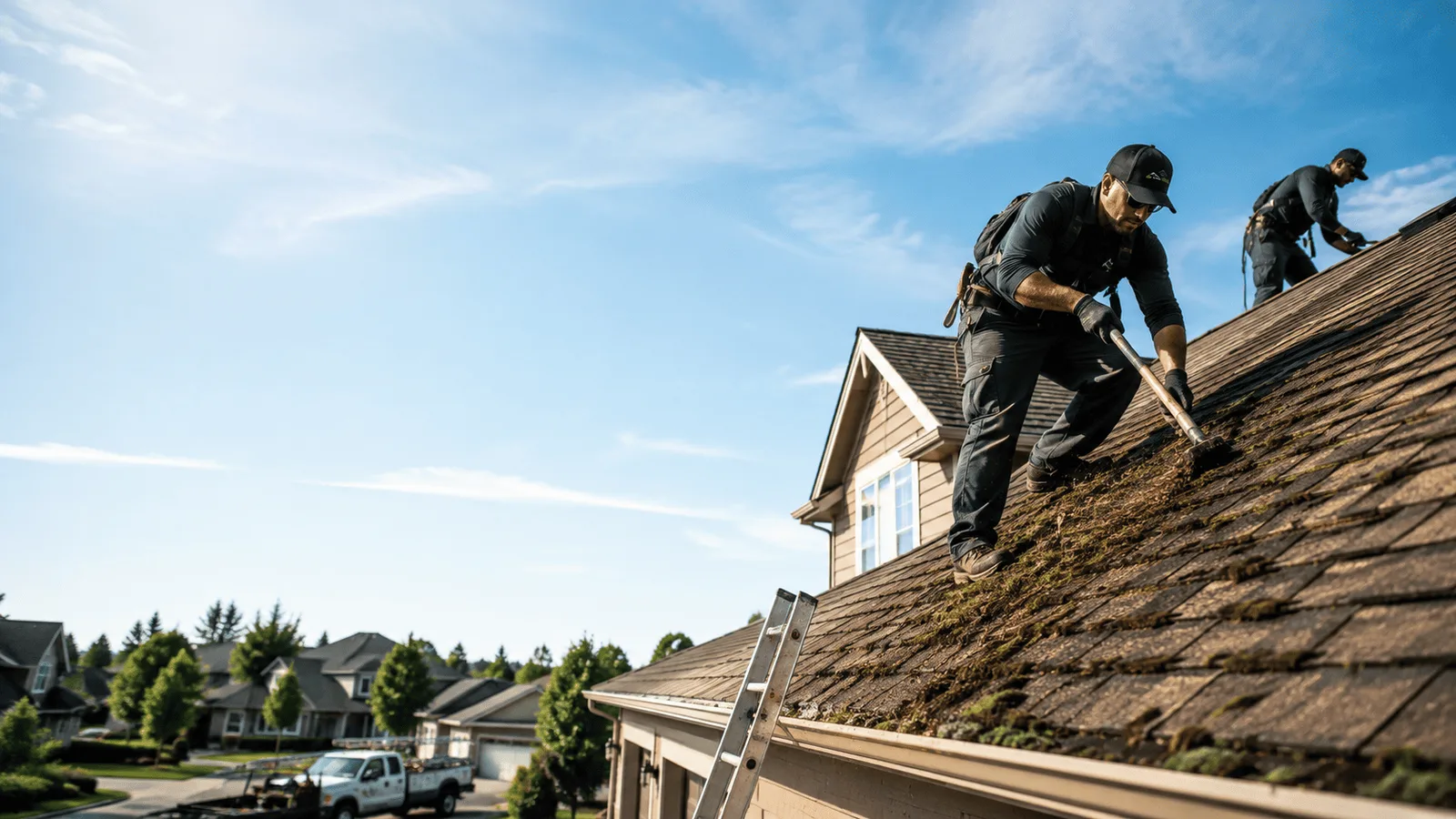 Roof Moss Removal in Coon Rapids, MN near me